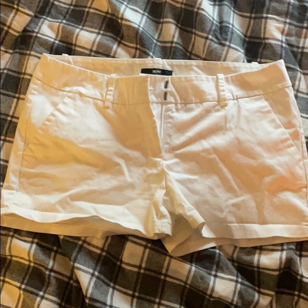 Mossimo white shorts